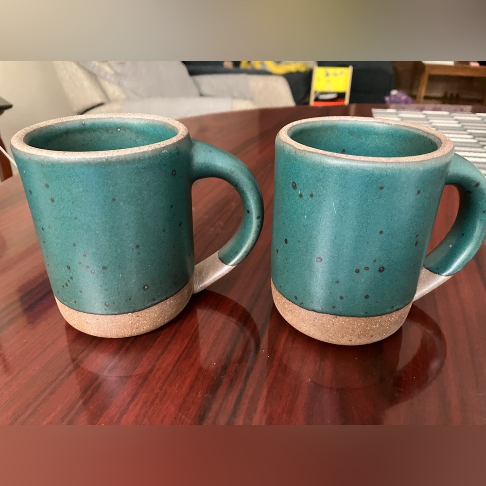 East Fork pottery mugs